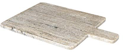 Broste Copenhagen Schneidebrett Adam aus Marmor hergestellt, Farbe: Braun, Maße: 45 x 30 cm, 70310627