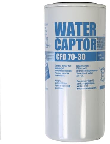 Water Captor Kraftstofffilter Filterpatrone mit Wasserabsorber CFD70 30' / Amazon: 'Wasserabscheider 70 L/Min Filter - Kartusche Piusi