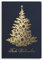 Art Nuvo – EXKLUSIVE WEIHNACHTSKARTEN – SATZ VON 10 GLEICHE KARTEN, 120x170mm, VERGOLDETE UND GEPRÄGTE WEIHNACHTSMOTIVE – HERGESTELLT AUS SCHMUCKPAPIER MIT EINLAGEN UND UMSCHLÄGEN, ACH042A, Mittel