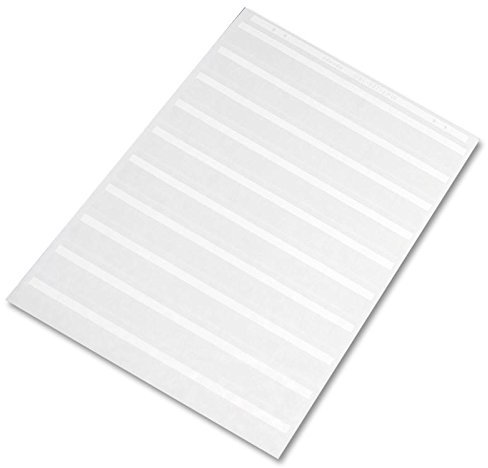 A4 SELF Laminating Labels White | Cable Management Wire Markers Clip Style Accessories, 1 X Qty - CSL-02713P-9
