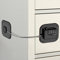 Yosemy Bambini Chiusure di Sicurezza Lucchetto per Frigorifero Blocco a Combinazione Senza Foratura Blocco di Sicurezza per Armadio Frigorifero Finestre Porte, Nero