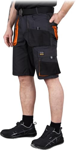Herren-Shorts für den Sommer, Arbeitshose, Kurze Arbeitshose mit 6 Taschen, Herren-Shorts, Sommerhose, in 4 Farben und 6 Größen, Größe: S-3XL