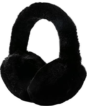 SUNBORRY Faltbare Ohrenschützer für Damen Herren, Outdoor Plüsch Ohrenwärmer für Winter