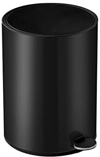 UNNS Corbeille Poubelle à Pas de Pas, Poubelle, Poubelle, Salle de Bain, Salle d'eau, Chambre à Coucher, Bureau - Godet de Doublure Amovible Poubelle de Bureau (Color : E)