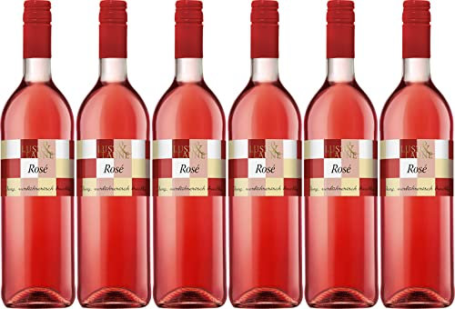 Bottwartaler Winzer Lust&Laune Rosé Halbtrocken (6 x 0.75 l)