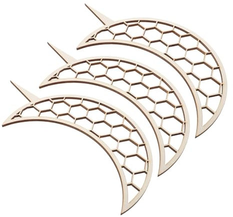 CAXUSD 3 Stück Pergola Kletterpflanzen Spalier Töpfe Pflanzen Mondförmiges Spalier Mondpflanze Spalier Außenschild Blumenpflanze Zimmerpflanzen Drinnen Lebende Kordel