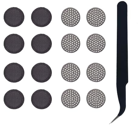 TENNMAK Staubfilter-Netz-Ersatz für Sennheiser Momentum True Wireless 3/4 & Technics EAH-AZ40 / EAH-AZ60 / EAH-AZ80 Ohrstöpsel, 8 Paar