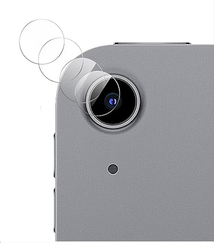 GIOPUEY [Super Sottile 4 Pezzi Pellicola Fotocamera Compatibile con iPad Air 11/13 2024/Air 6, HD Vetro Temperato [Resistente ai Graffi] Protezione Fotocamera per iPad Air 11/13 2024/Air 6