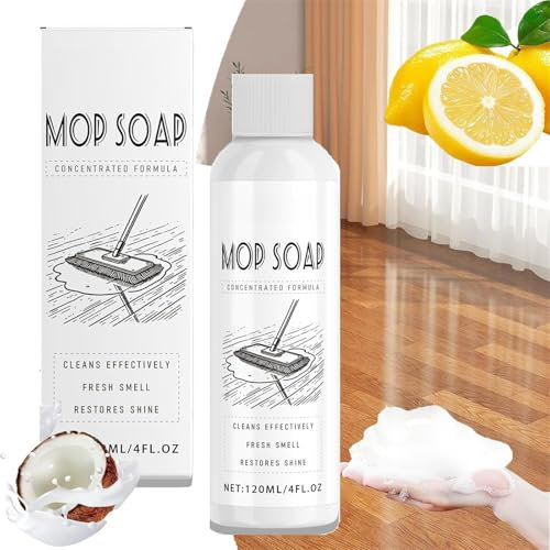 Savon de luxe pour balai à franges très parfumé, formule concentrée, savon parfumé de luxe pour nettoyage du sol, entretien quotidien et rénovation (1)