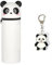 Trousse À Crayons Panda 1 Pièce Et Porte-Clés Panda 1 Pièce, Papeterie Mignonne, Trousse À Crayons Animal En Silicone, Trousse À Crayons Rétractable