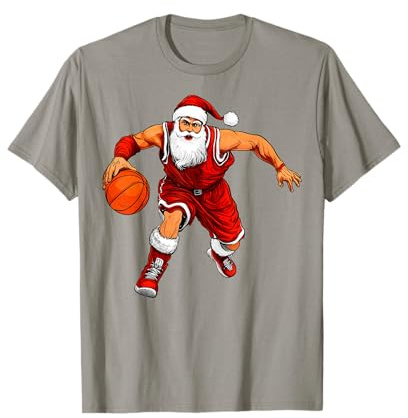 Basketballer Weihnachten T-Shirt
