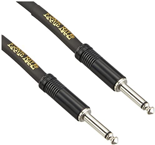 Ernie Ball - Cable para amplificador, recto/recto, 1,83 m