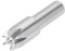 SGerst 6mm Shank Stainless Steel Plum Blossom Thimble Drill Bit Dead Center for Mini Lathe Machine