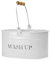 Wash Up Tidy - Chalk White | Kitchen Tidy | Cleaning Organiser | Vintage Kitchen Accessories | Washing Up Aid | Caddy Box | Enamel Bucket | M&W