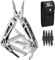 Mossy Oak Multifunktionszange,21 in 1 Multi-Tool Multifunktion mit Zange Klappmesser, Faltbares Multitool, Camping Wandern Reparieren