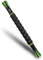 MZDXJ Rouleau de massage musculaire pour athlètes, aide à réduire les douleurs musculaires, les crampes, les tensions des jambes, des bras, du dos, des mollets (vert - noir, 45,7 cm)