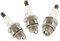 HURI 3x Zündkerze L7T für verschiedene Rasentrimmer/Rasenmäher Trimmer & Partner 350 351 370 371 390 391 420 McCulloch 335 338 435 Sägen