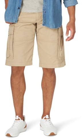 Lee Herren Extreme Motion Cargo-Shorts Carolina Cargos, Buff, 46