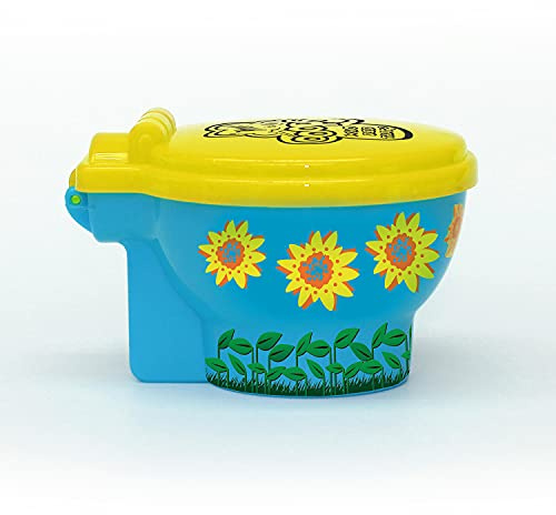 SLIMY Toilet Bowl 60g - Original Slimy Slime Spielmasse mit Ooops Toilette für freche Pupsi Furz Geräusche, Schleim Spielspaß für Kinder, elastische Spielknete (Spielzeug ab 3 Jahre)