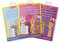 Melissa & Doug 3-Pack Metalliska tillfälliga tatueringar Och Mina första tillfälliga tatueringar Blå Och Rosa