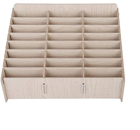 Voluxe Hölzerne Handy-Management-Aufbewahrungsbox, Holz-Handy-Management Mehrere Zellen Handy-Aufbewahrung, für Klassenzimmer, Schule, Konferenzsaal, Büro