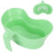 Petits Bassins à Vaisselle Carrés, Gobelet à Vomi, Brosse de Soins Bucco-dentaires, Bassins à Vomissements en Plastique pour Patients âgés Alités