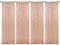 Rose Gold Glitter Pailletten Hintergrund Vorhänge 4 Stück 0,6 m x 2,4 m Dessert Hintergrund Hochzeit Party Decor Glitter Fotografie Hintergrund