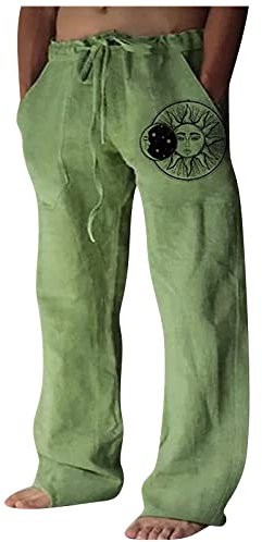 KONG JIMFAN Jogginghose Herren Beige Mens Pants Unterbauch-Stretch Oberschenkel Regenschutz Kurze Hose Herren Jeans Trainingsanzug Herren Warm Hunting Jogginghose Jeansoptik Herren Fitnesshose