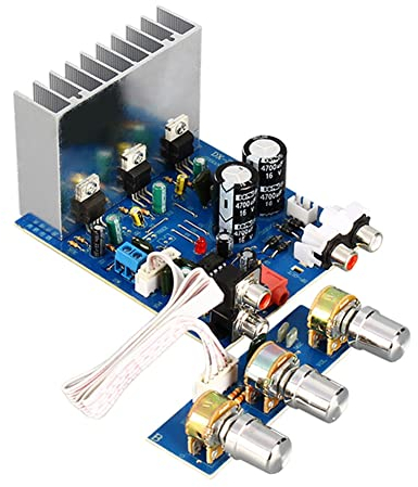 Rwedkd TDA2030 15W+15W+30W 2.1 Kanal VerstäRker Audio Board Subwoofer VerstäRker Ausgang für Lautsprecher DIY Dual AC12-15V