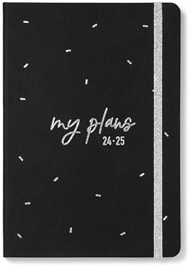 Letts of London Joy Schülerkalender 2024/2025, A5, Wochenansicht, Schwarz