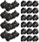 WINMAU Rock Legends Dart-Flights, 10 Sets pro Packung (insgesamt 30 Dart-Flights), erhältlich in verschiedenen Designs (Slayer, LA)