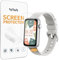 Frgnie Protector de pantalla compatible con reloj inteligente SHANG WING L2 (6 unidades) HD flexible TPU protector de pantalla para reloj de fitness Lynn2