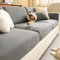 Gleedipre Flexibler Sofabezug Cord Sitzkissen Rückenlehne Schutzbezug Für alle Jahreszeiten Sofa-Spannbettlaken(Grau,95–120 cm x 160–190 cm)
