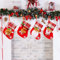 MytaYt Mini Weihnachtsstrumpf Set 4, Weihnachtssocken zum Aufhängen, Nikolausstiefel zum Befüllen, Nikolausstrumpf, zum Aufhängen und Befüllen an Weihnachten (15 * 10cm)