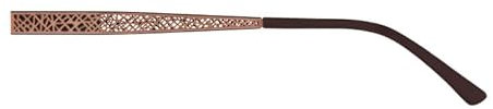 ChangeMe! Brille - 1 Paar Wechselbügel 9134-1 (Rose Gold, Metall, Vollrand, Unisex-Erwachsene)