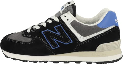 New Balance Unisex 574 V2 Unisex Sneaker, Qrb Black, 8.5 UK