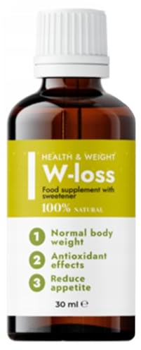 W-Loss – Nahrungsergänzungsmittel in Tropfenform, 30 ml