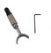 Coltello regolabile girevole per cuoio