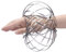Right Goods 11777 Magic Flow Ring Silber 3D Edelstahl Spielzeug lustig Kinetische Feder Infinity Arm Slinky Juggle Dance