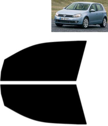 Passgenaue Tönungsfolie für Golf VI 5-Türen 2008-2011 - Vordere Seitenscheiben (20% Schwarz)