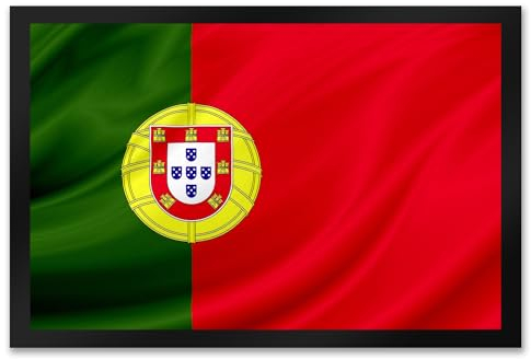 trendaffe - Portugal Fahne und Flagge Fussmatte Fanartikel