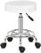 Alightup Büro Hocker Professioneller Rollhocker 360° drehbar, höhenverstellbar mit Rollen - Für Massage, Salon, Küche, Büro, Klinik, Pub, Näharbeiten, Maler & Klavierbank - Weiß