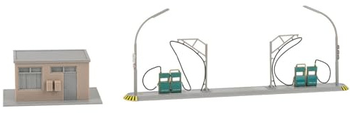 Faller 144105 Tankstation, Militär-Basis, Bausatz V, Weiß