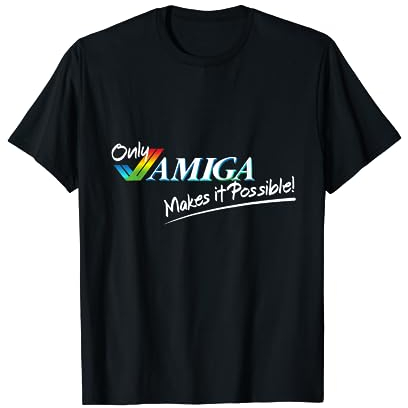 Nur Amiga macht es möglich Retro-Computer T-Shirt