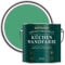 Rust-Oleum Abwaschbare Küchenwandfarbe in mattem Finish -Smaragd 2.5L