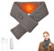 TGKYK Heated Scarf for Women, Electric Heating Scarf with 2800mah Power Bank, Intelligent Electric Heating, USB Heated Scarf for Heating the Neck, Waist and Abdomen (Grey)