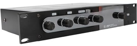 Sound-Mixer-Effektor, Übertragung, Unabhängige Mikrofon-Hall-Steuerung, 6,5-mm-Sound-Eingang, Soundquellen-Umschalter für Karaoke (EU-Stecker)