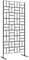 Outsunny Panneau Brise Vue Jardin Panneau décoratif paravent extérieur à Motif géométrique ajouré en métal - 90L x 45l x 198H cm, Noir