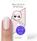 Original Miss Sophie UV Gel Nagelfolien I 20 ultra-dünne Nagellack-Streifen Cotton Candy I UV Nagelfolien I Hält auf Natur- sowie lackierten, Acryl-, Gel- & Shellac-Nägeln