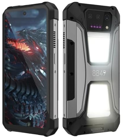 8849 Tank 2 PRO - Smartphone resistente con proyector de 6.8 pulgadas, pantalla 2.4K, 16 GB, 256 GB, teléfono móvil 23800 mAh, 120 W, teléfono Android 14